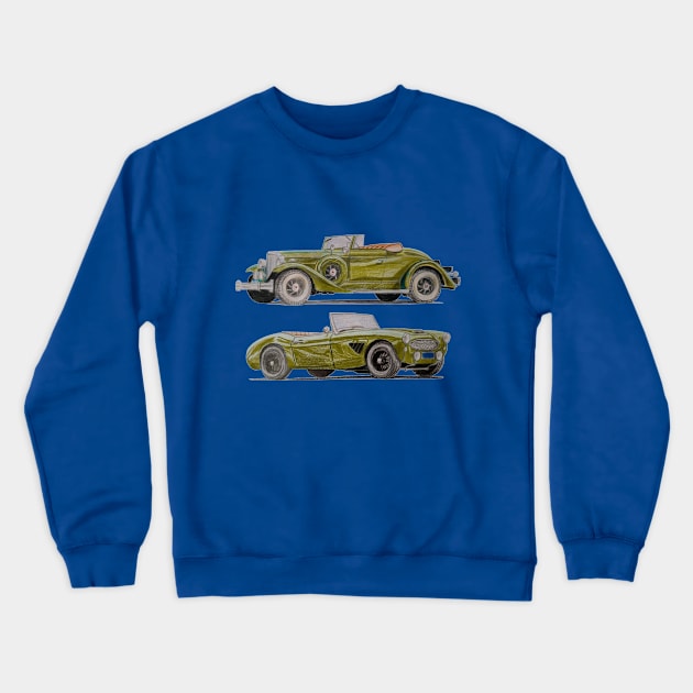 Car Crewneck Sweatshirt by An.D.L.